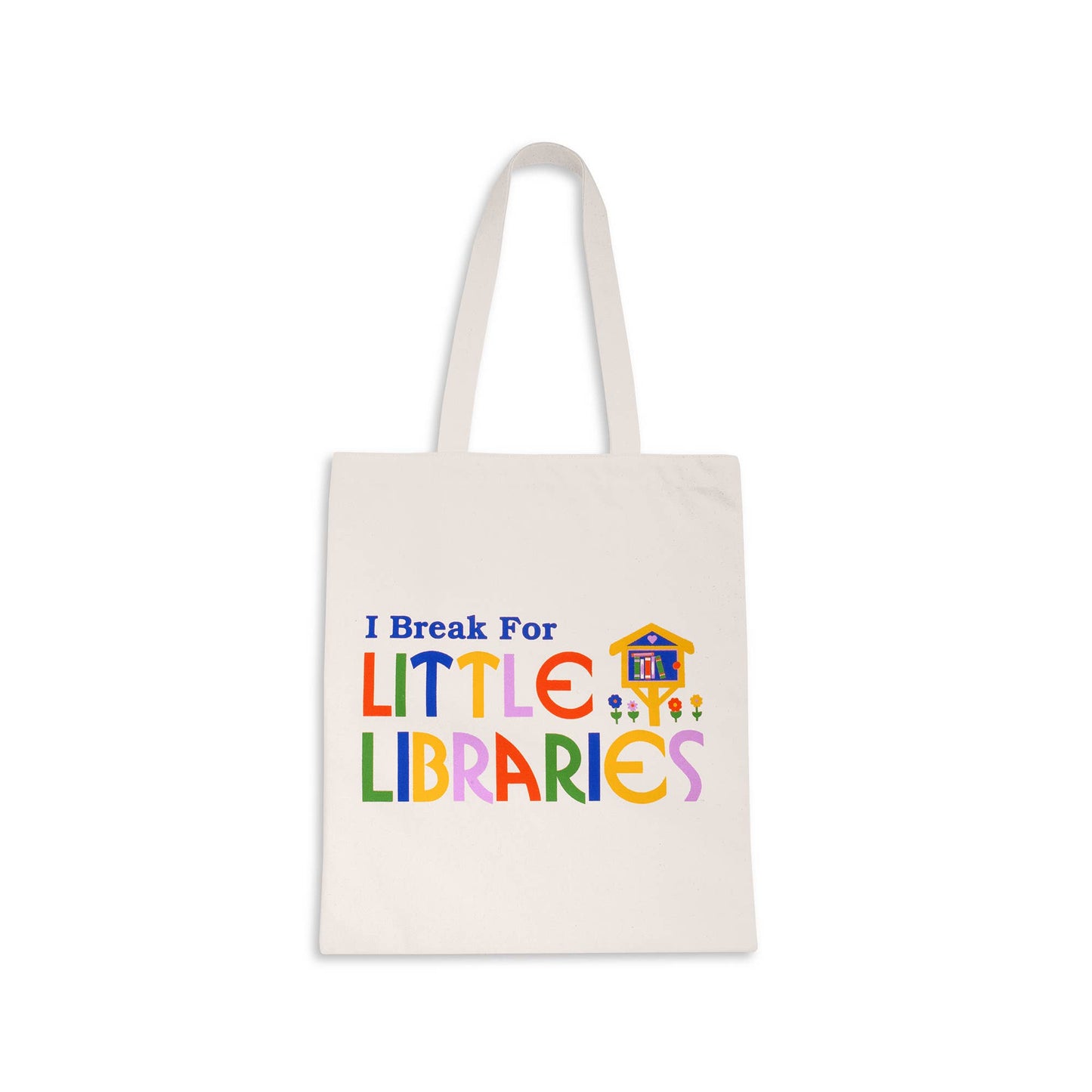 Little Libraries Canvas Tote