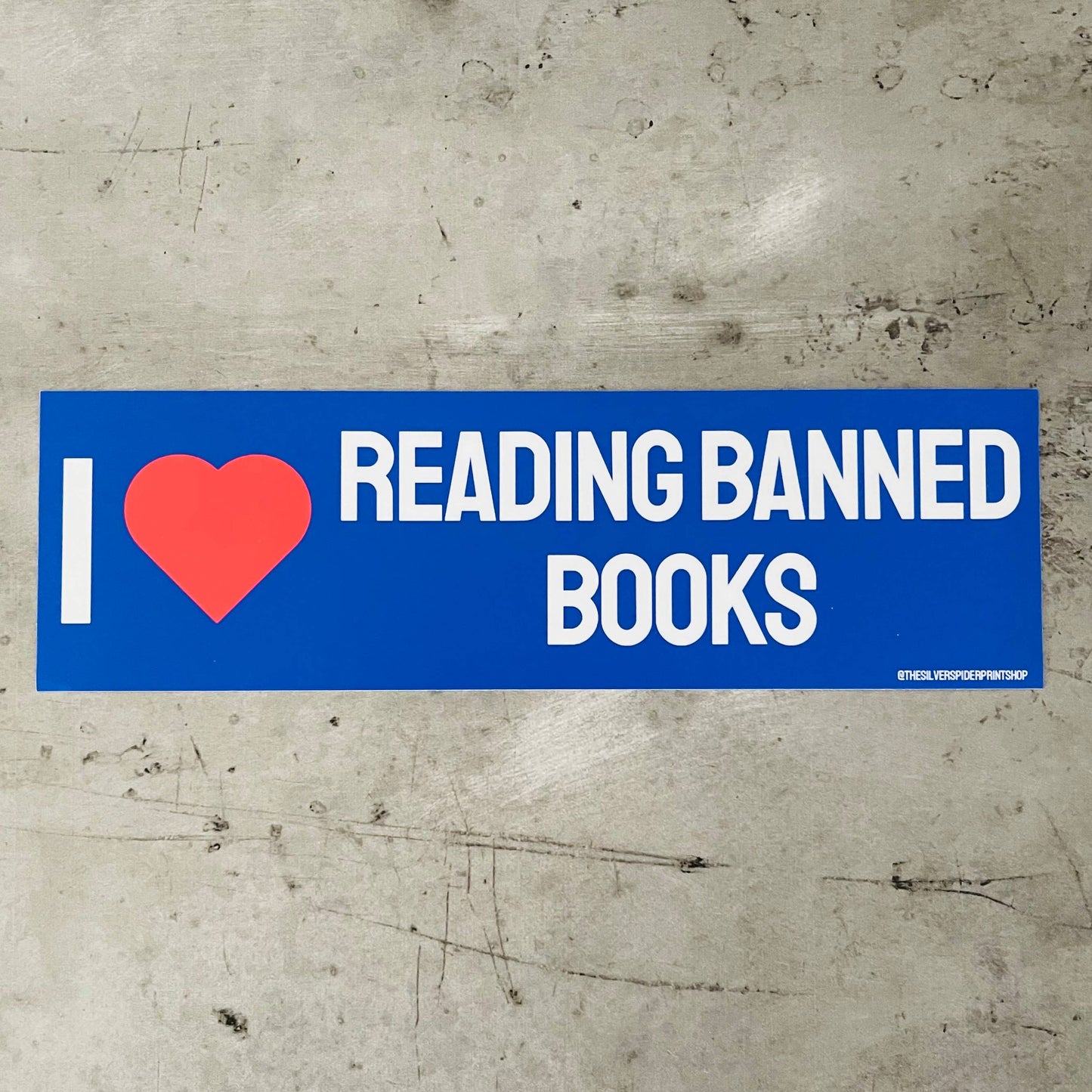 Banned Books Bumper Sticker