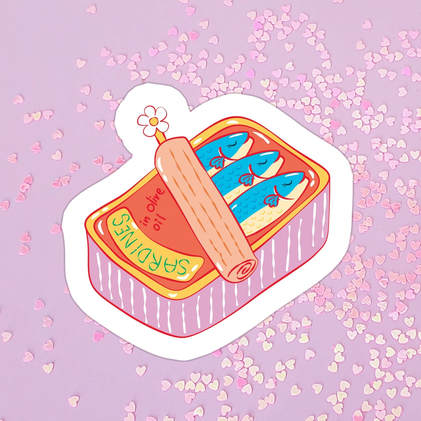 Cute Sardines Sticker
