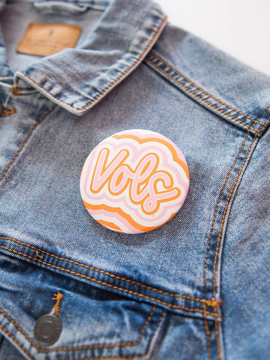 Pink Vols Button