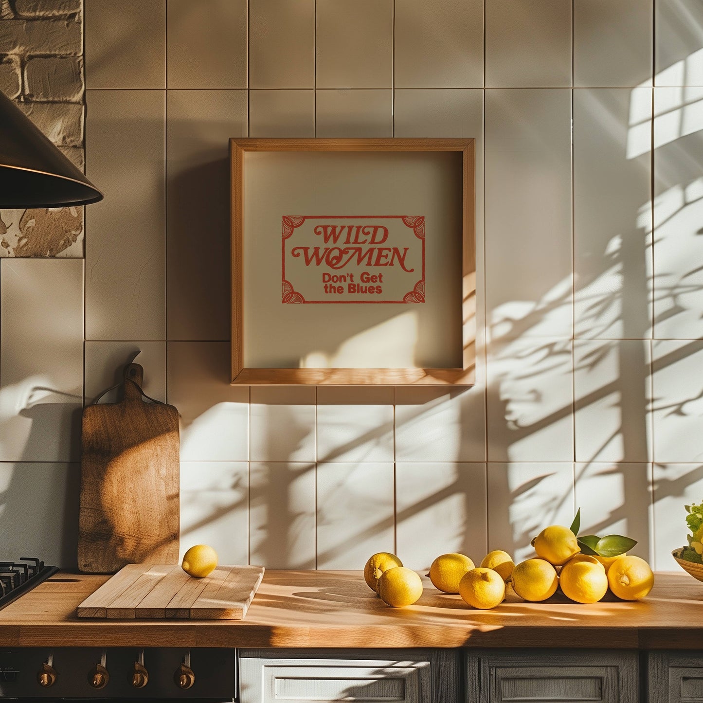 Wild Women 8x8 Art Print