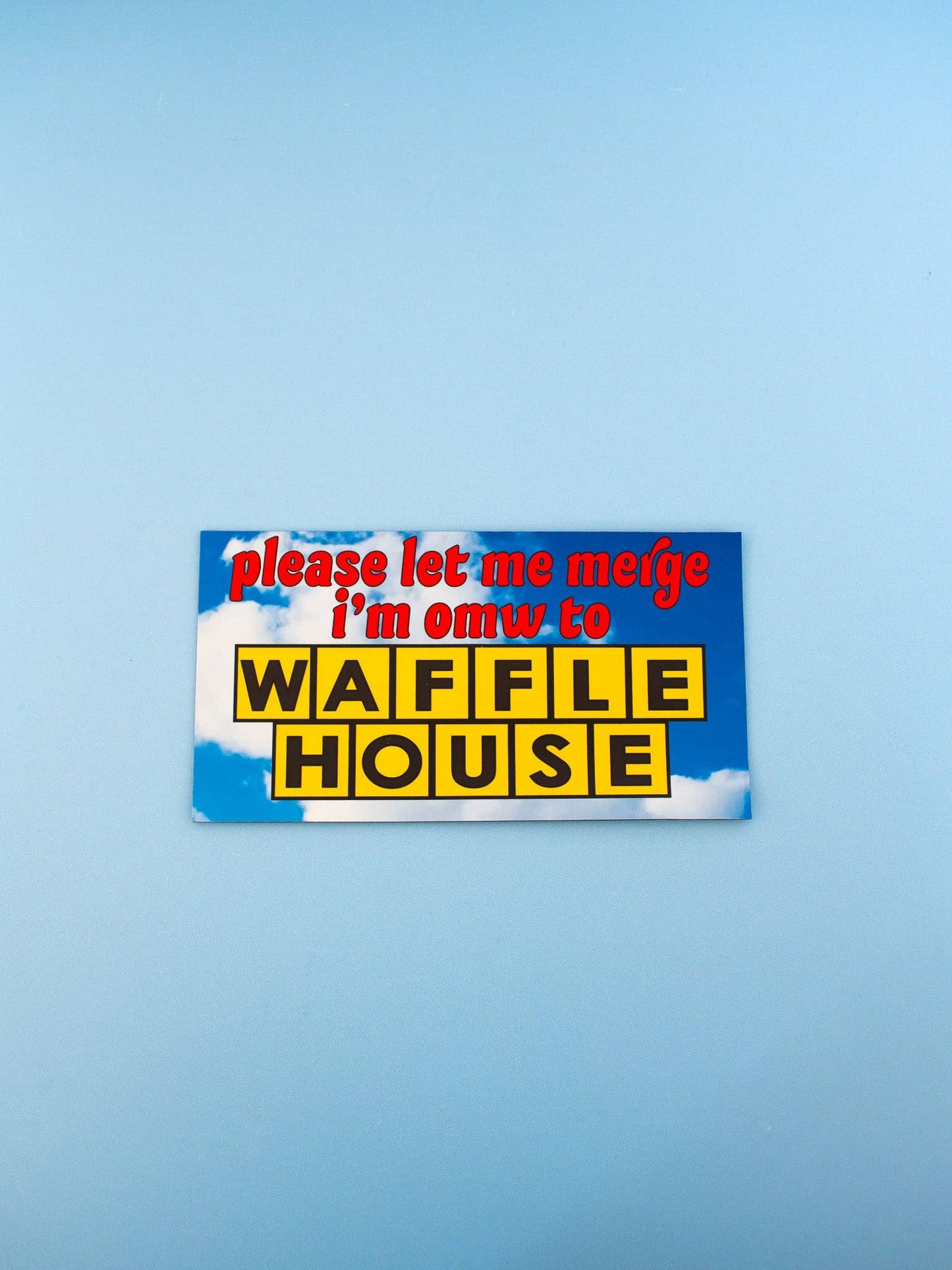 Waffle House Car Magnet