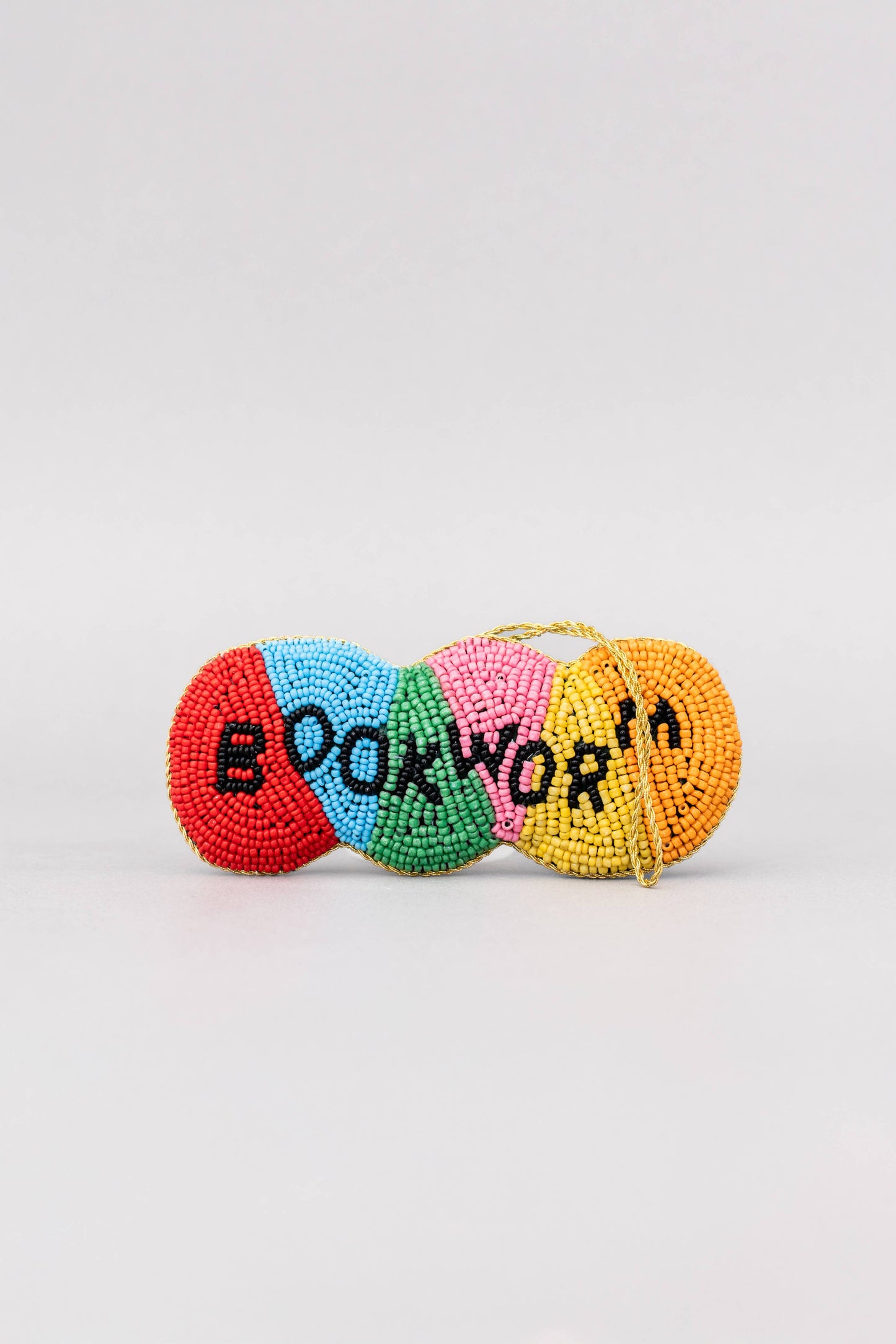 Bookworm Beaded Ornament
