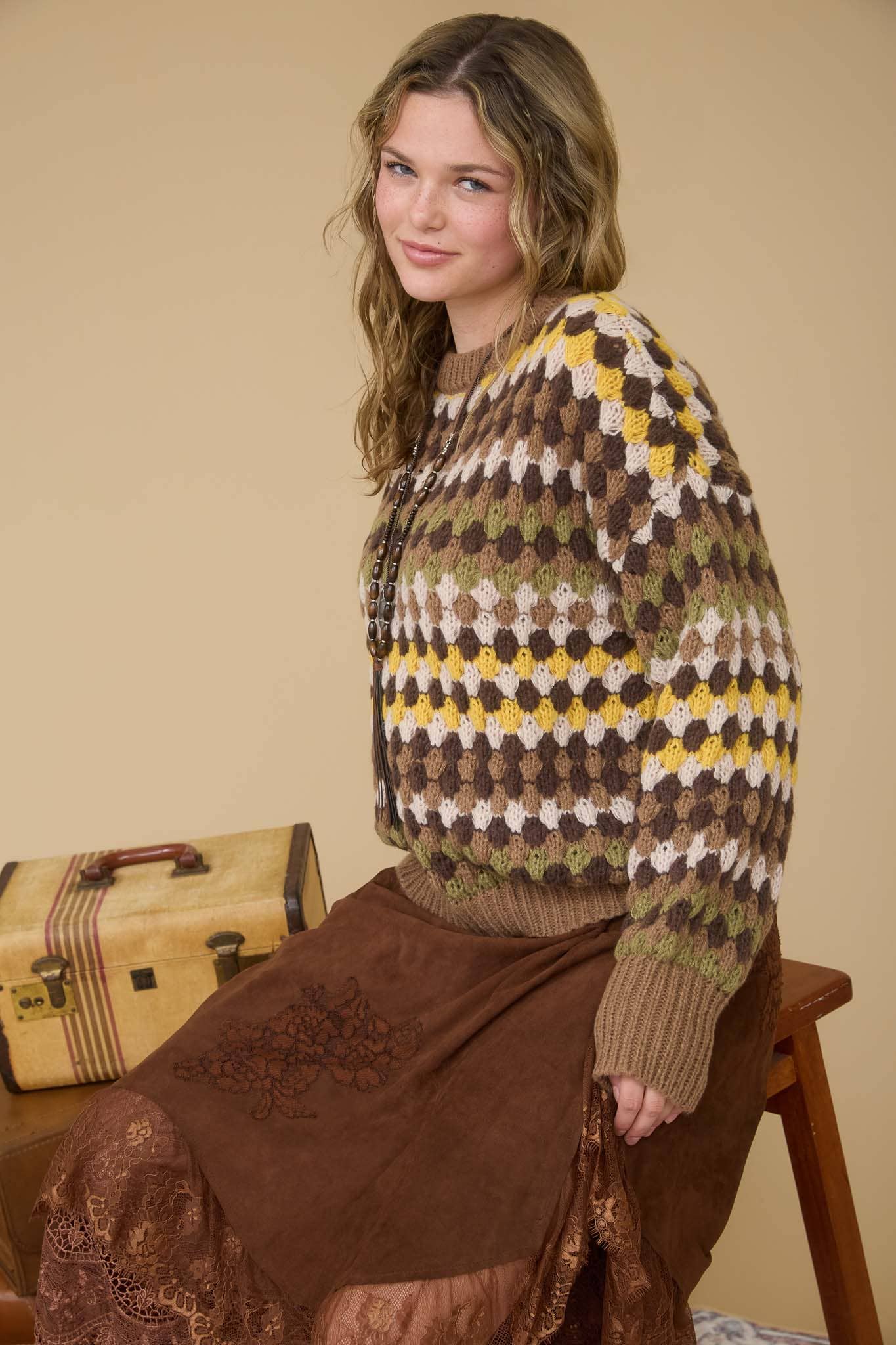 Bohemian Daze Crewneck Sweater