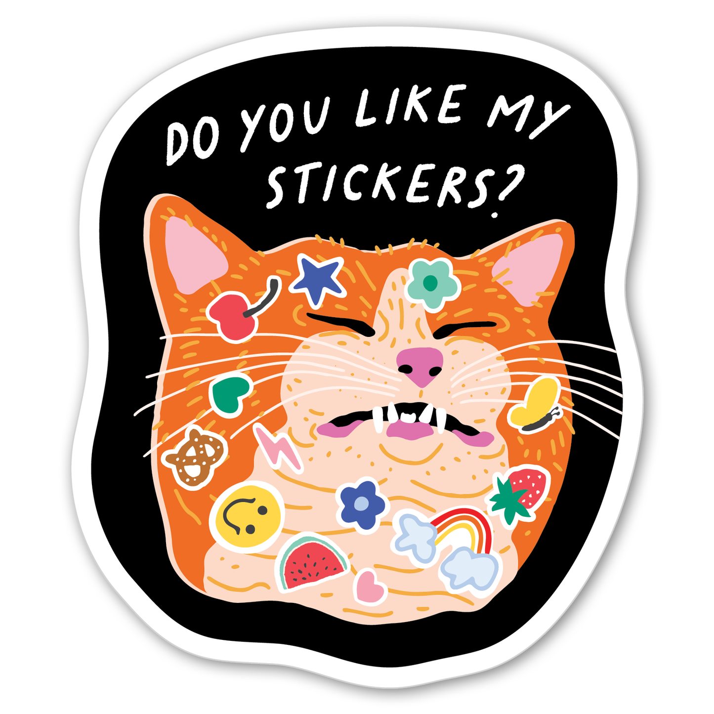 Sticker Cat Sticker