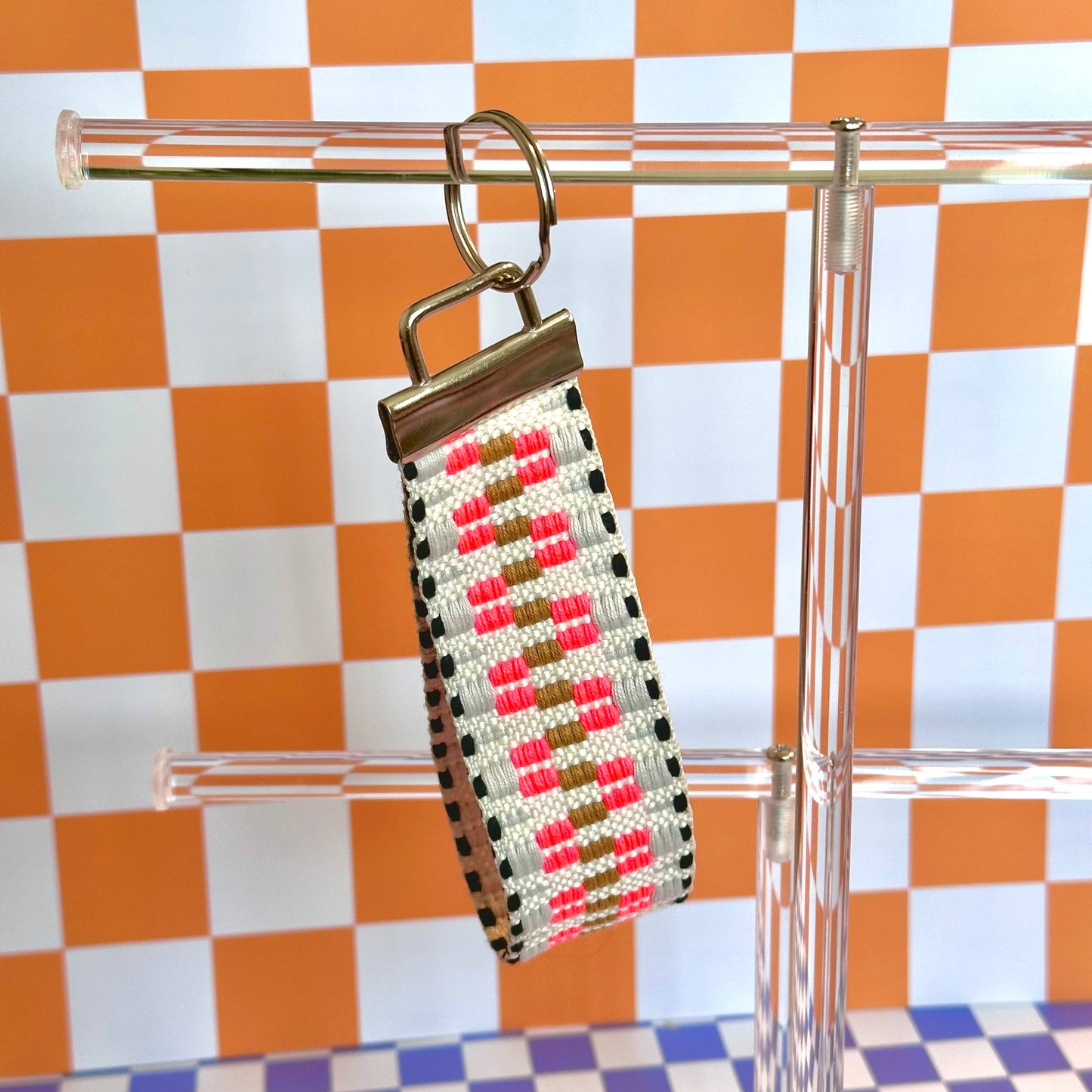 Neon Handmade Wristlet
