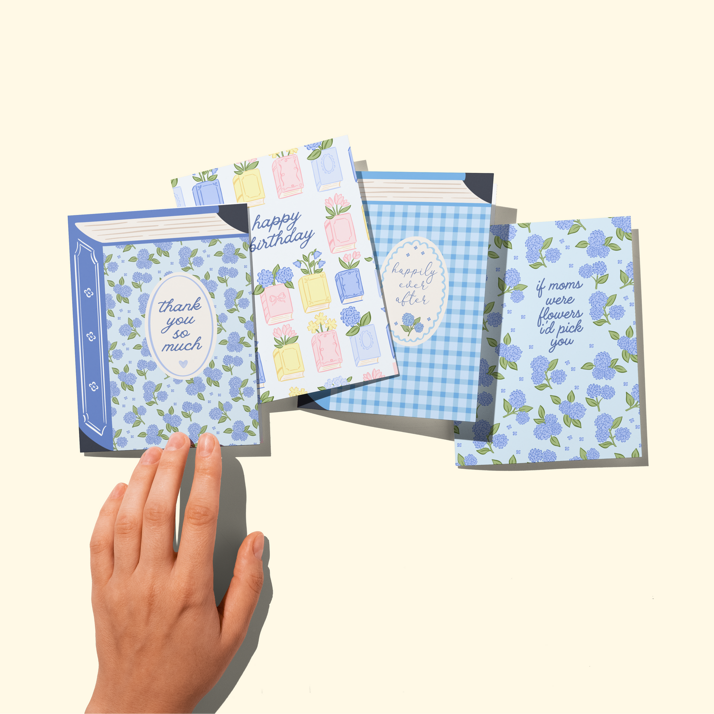 If Moms Were Flowers Greeting Card