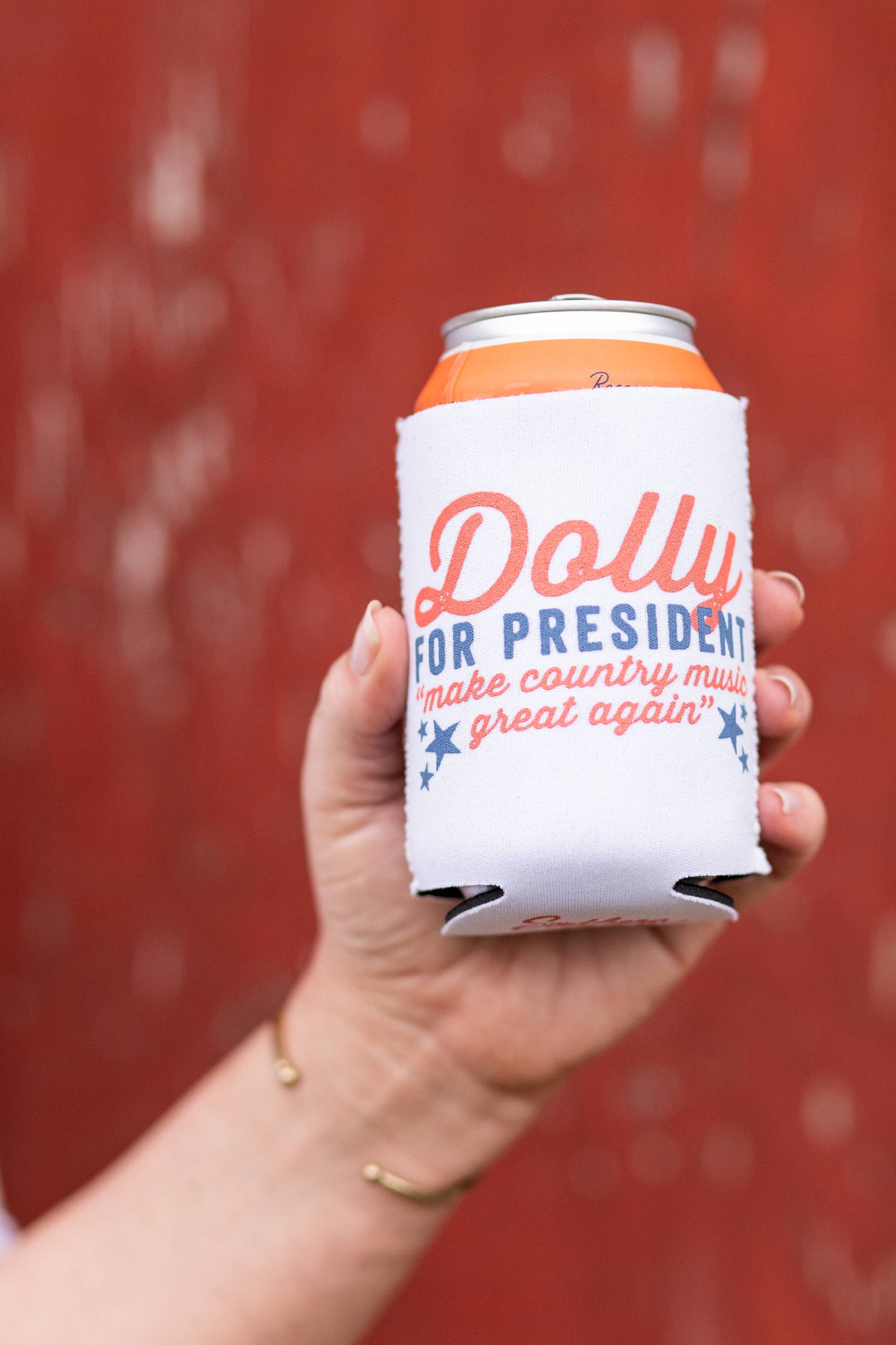 Dolly for President Coozie