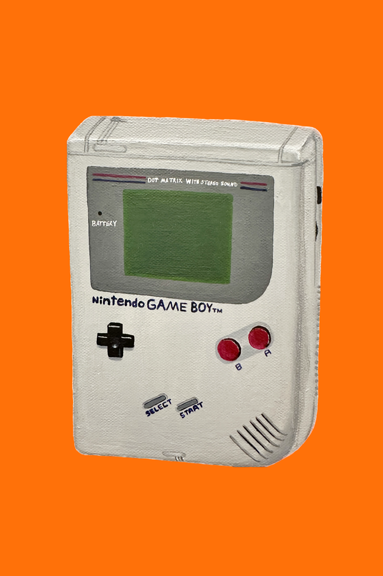 GameBoy Original 8x10 Art Print