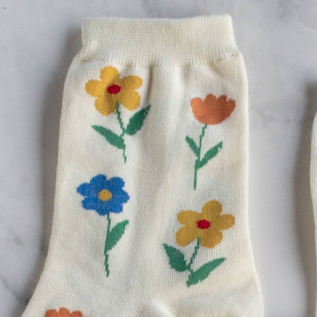 Favorite Flower Socks