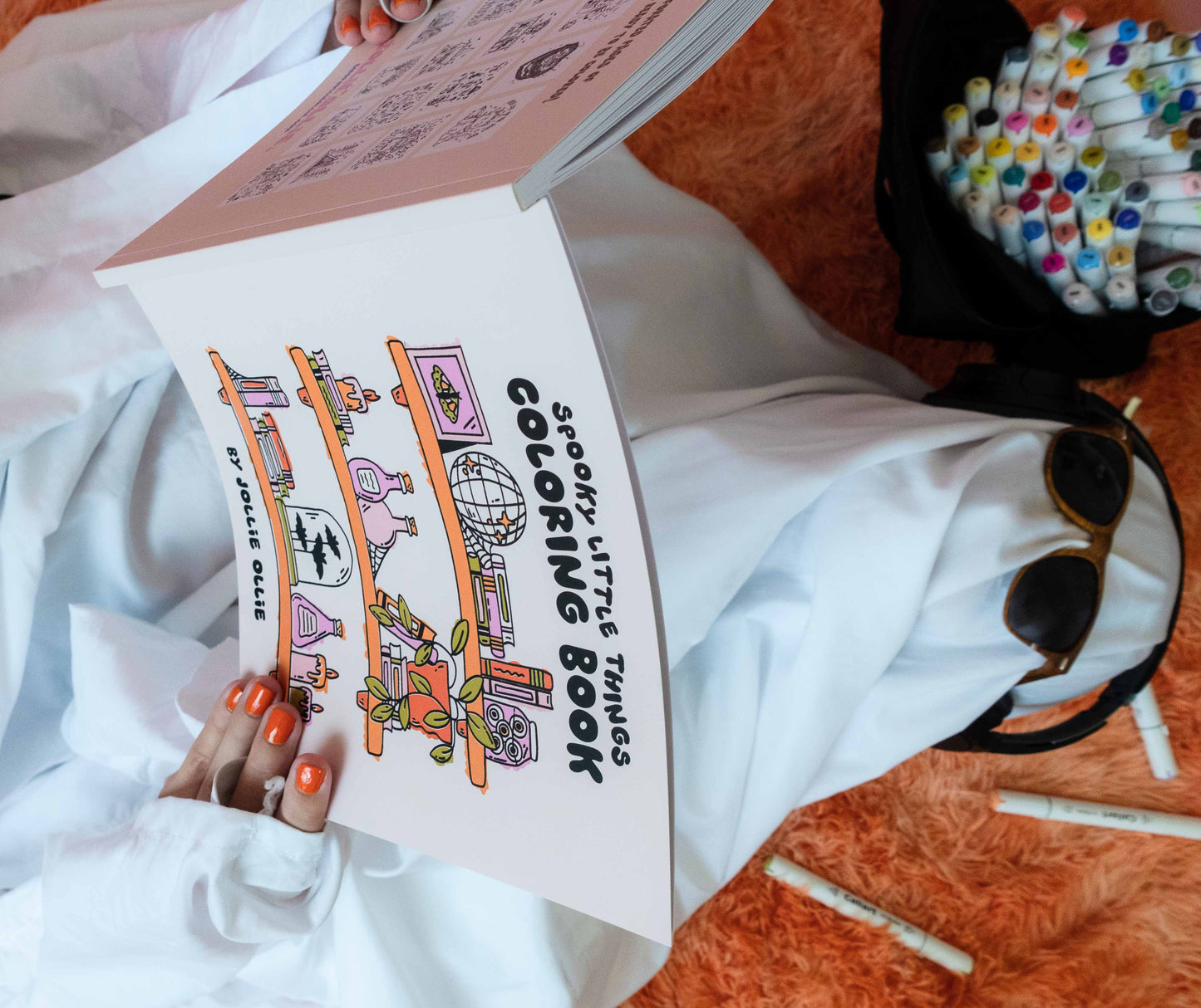 Spooky Little Things Coloring Book