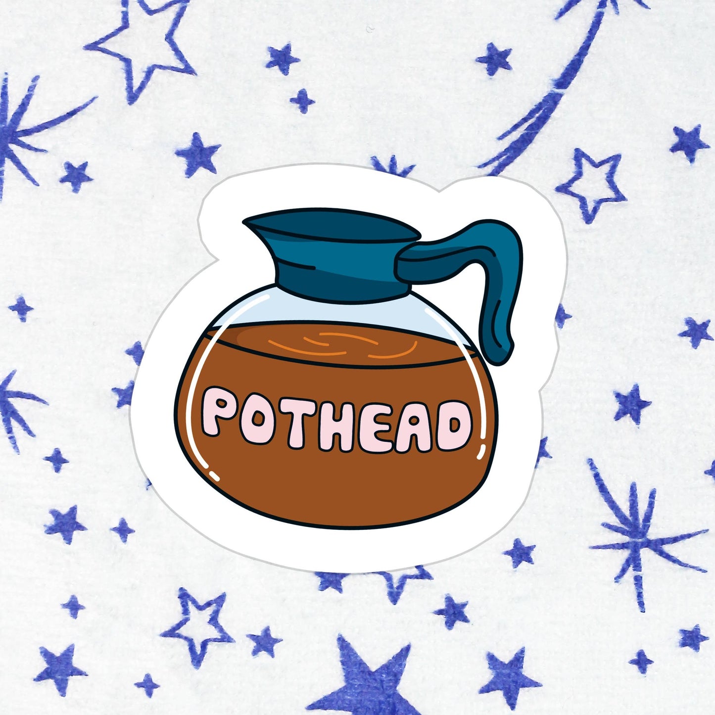 Total Pothead Sticker