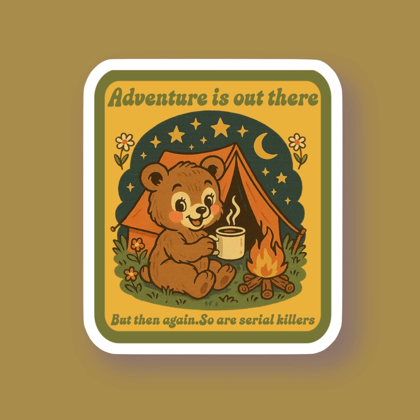 Adventure is Out There Sticker