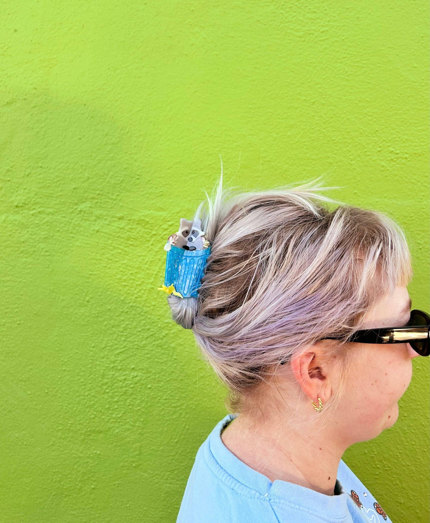 Trash Panda Raccoon Hair Claw