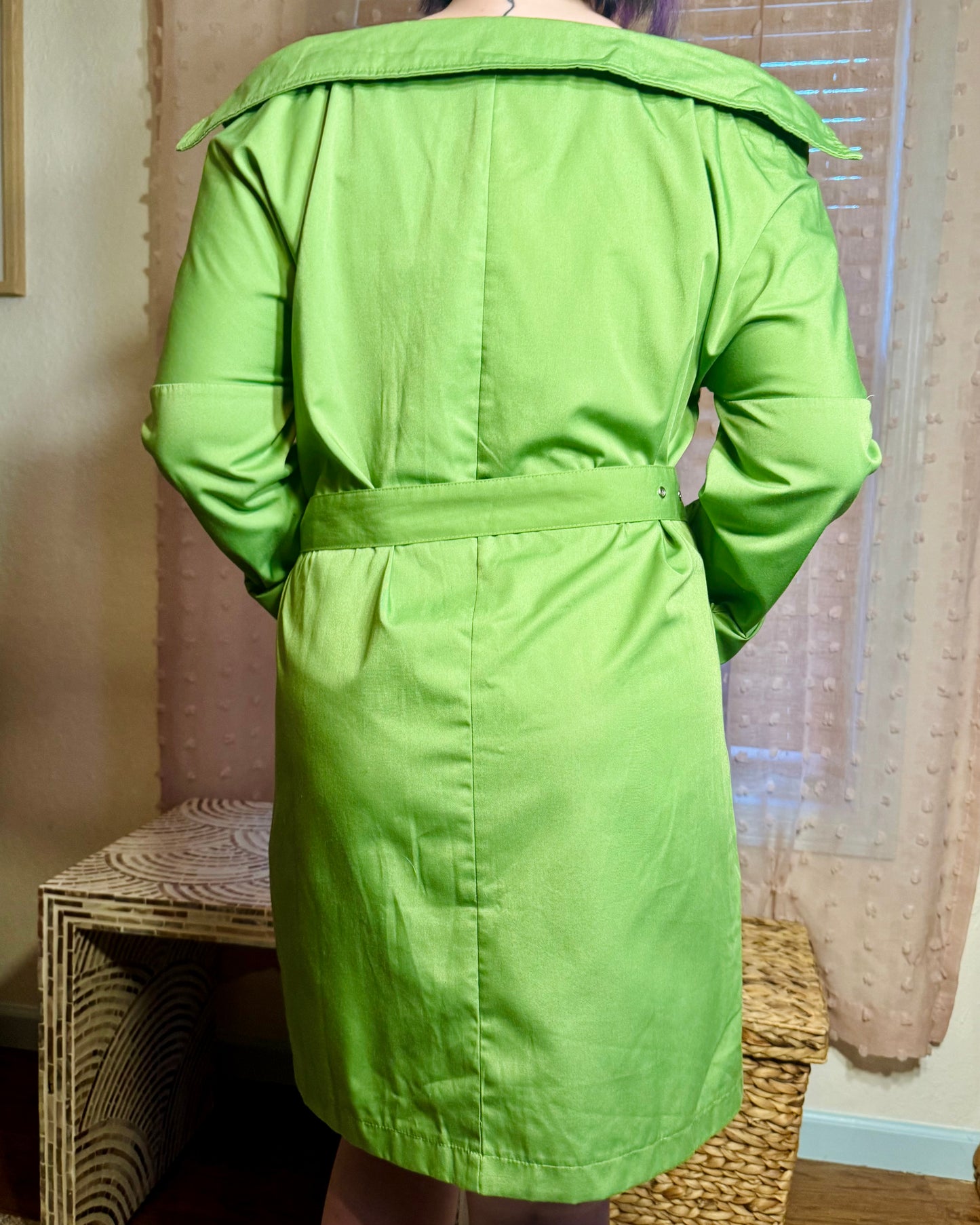 Green Grommet Y2K Dress M/L Vintage