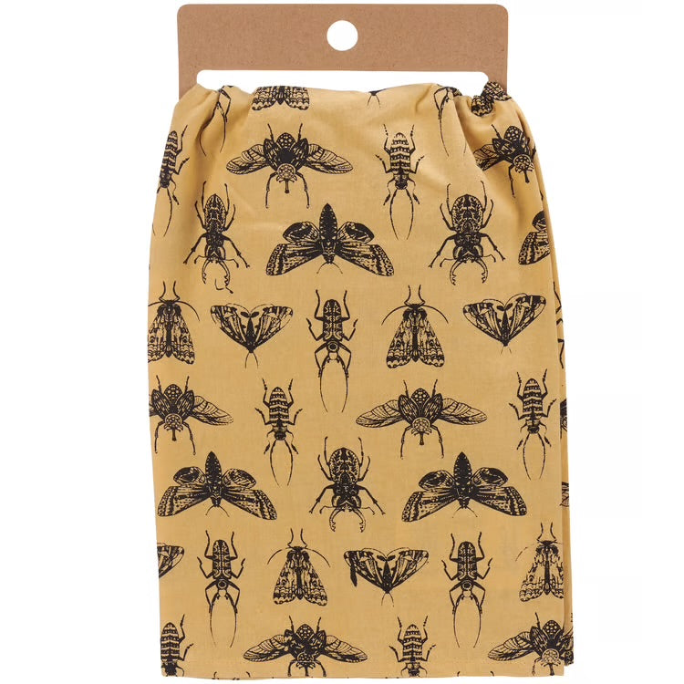 Raven Feathers Kitchen Towel