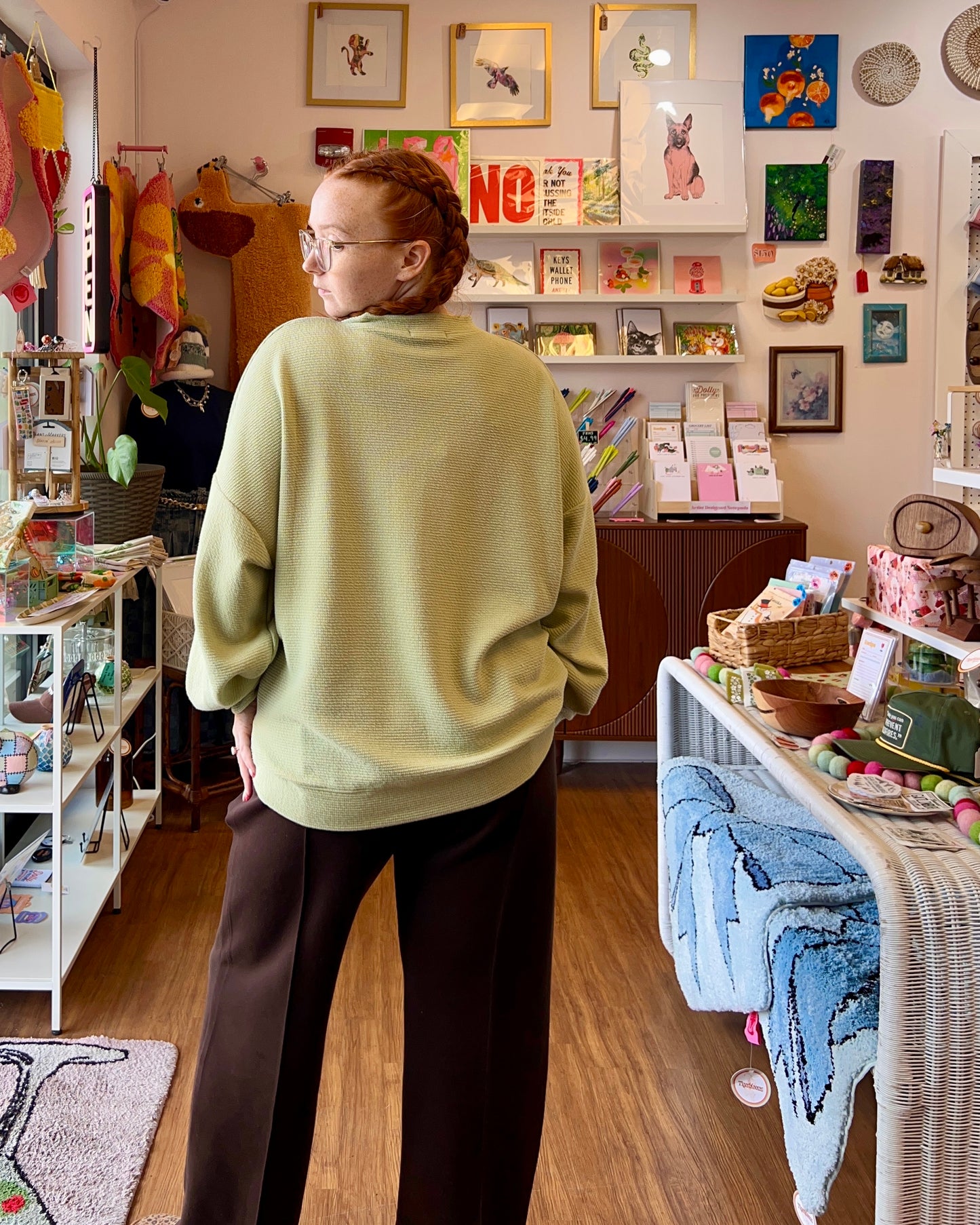 Tennessee Sage Knit Top