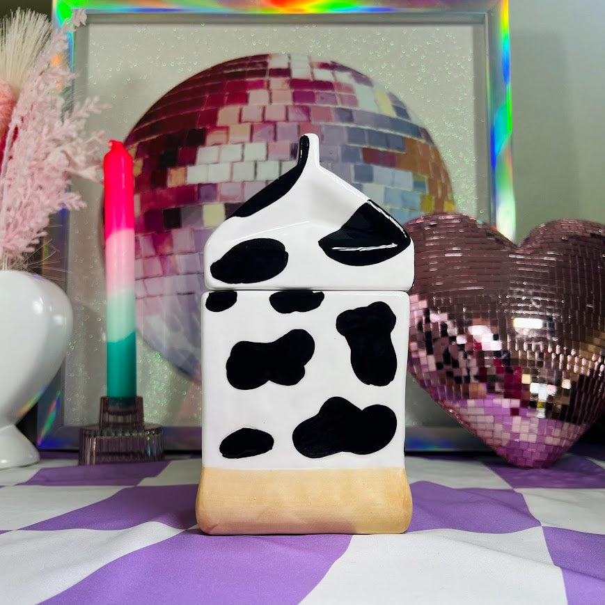 Happy Cow Carton Canisters