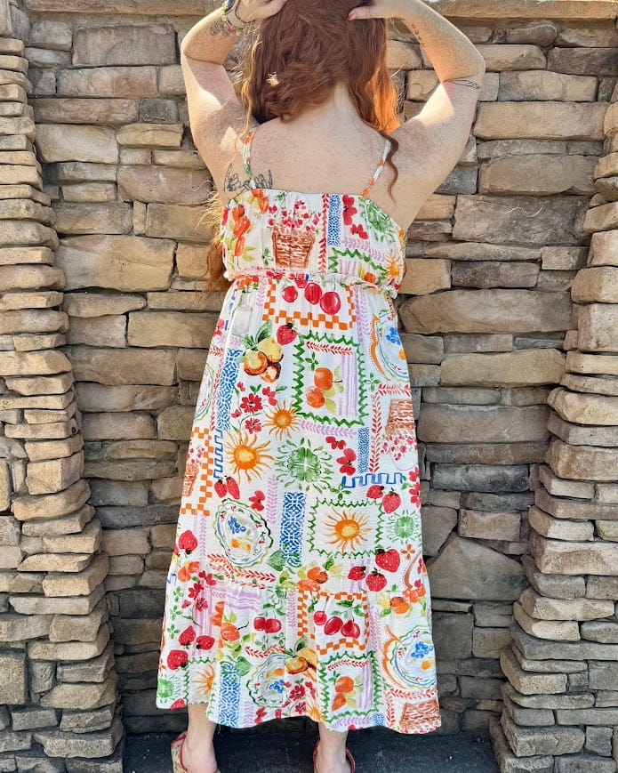 Button Down Vacay Maxi