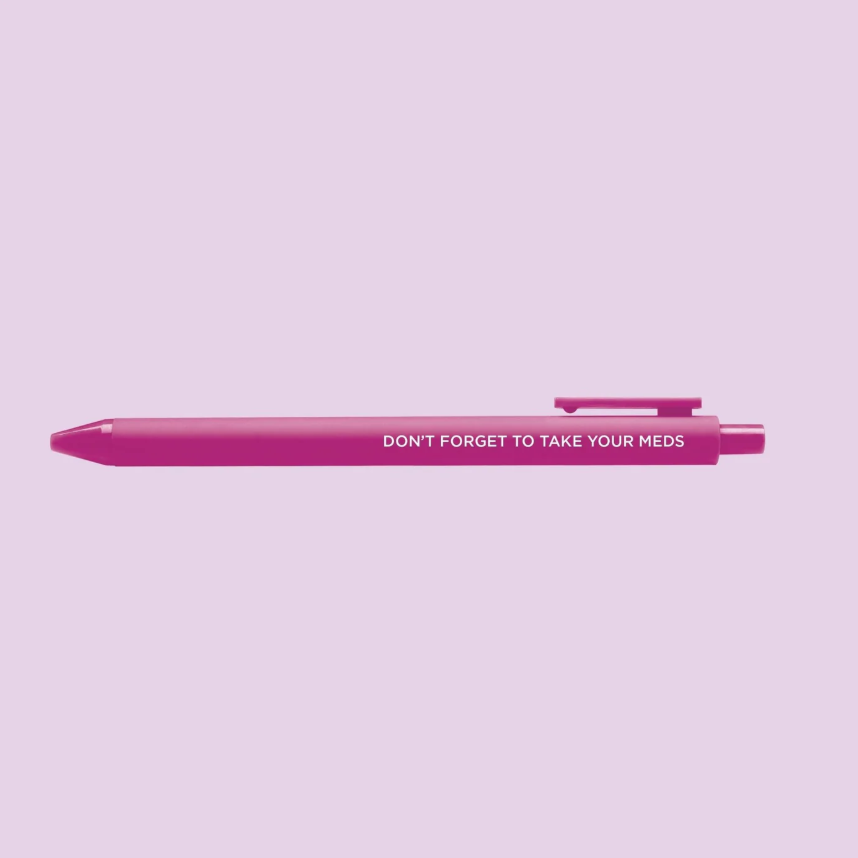 Med Reminder Gel Pen