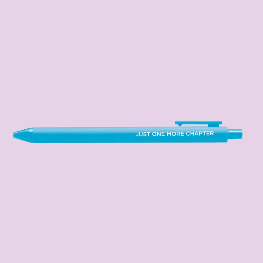 Just One More Chapter Gel Pen
