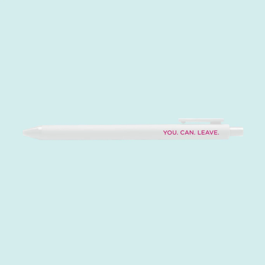 You Can Leave Gel Pen
