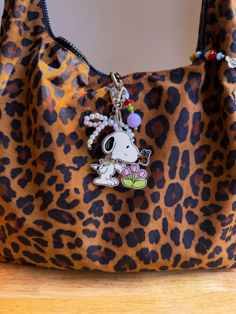 Summer Snoopy Keychain
