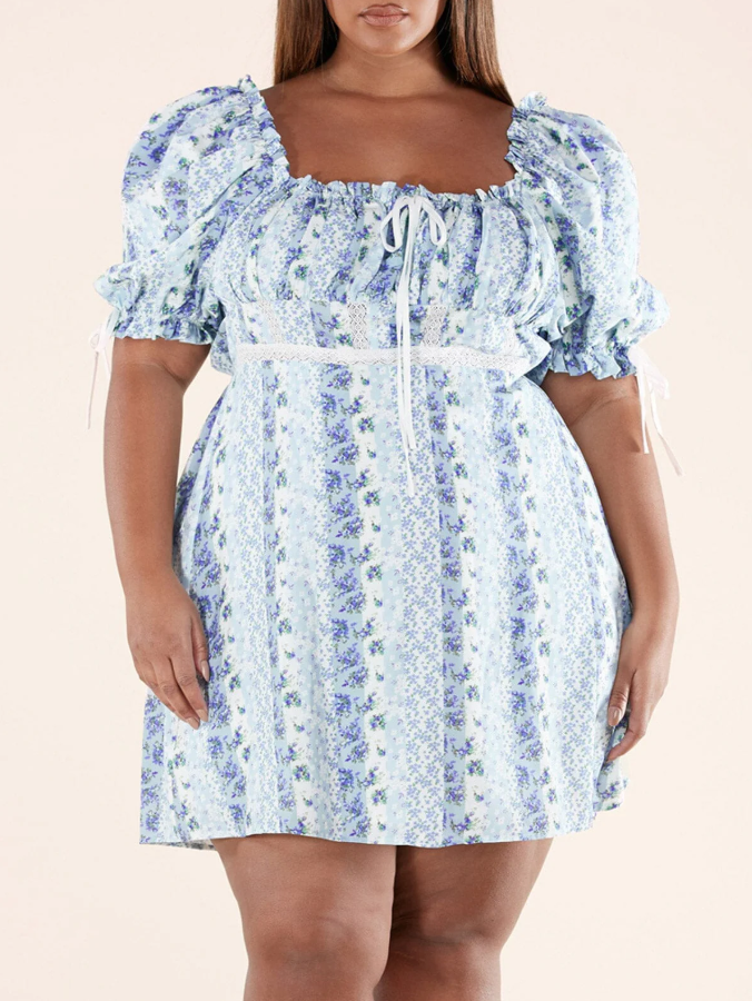 Plus Forget Me Not Mini Dress