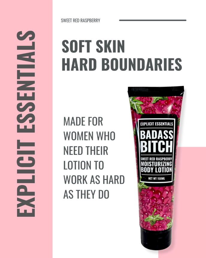 Bad Ass Bitch Body Lotion