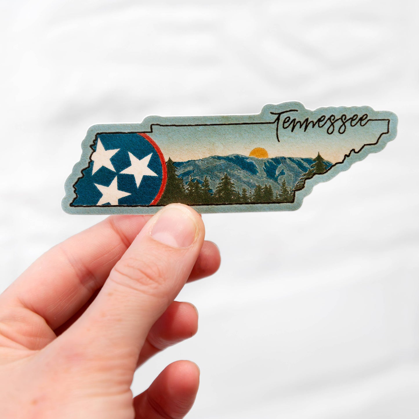 TN Mountain Home Sticker