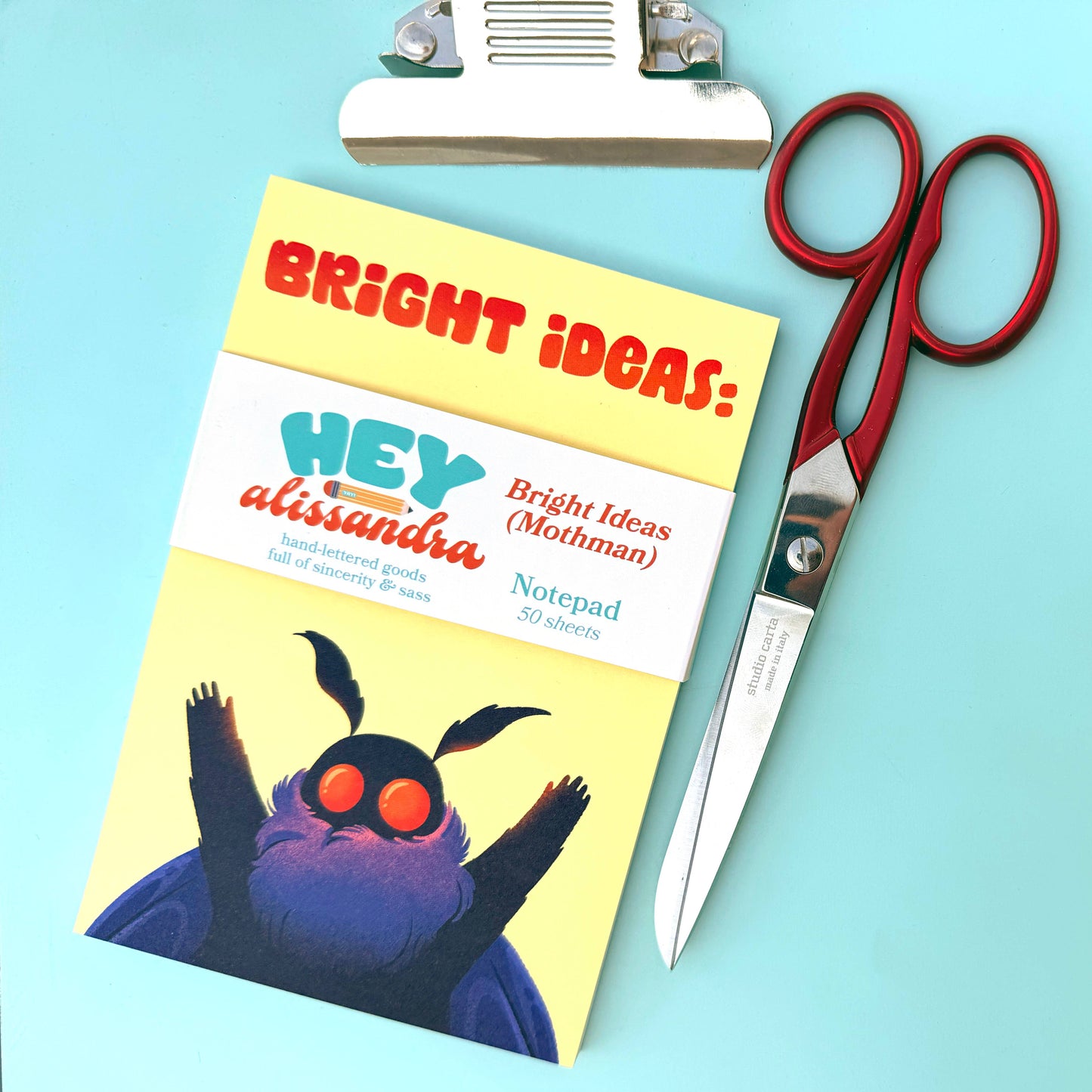 Bright Ideas Mothman Notepad