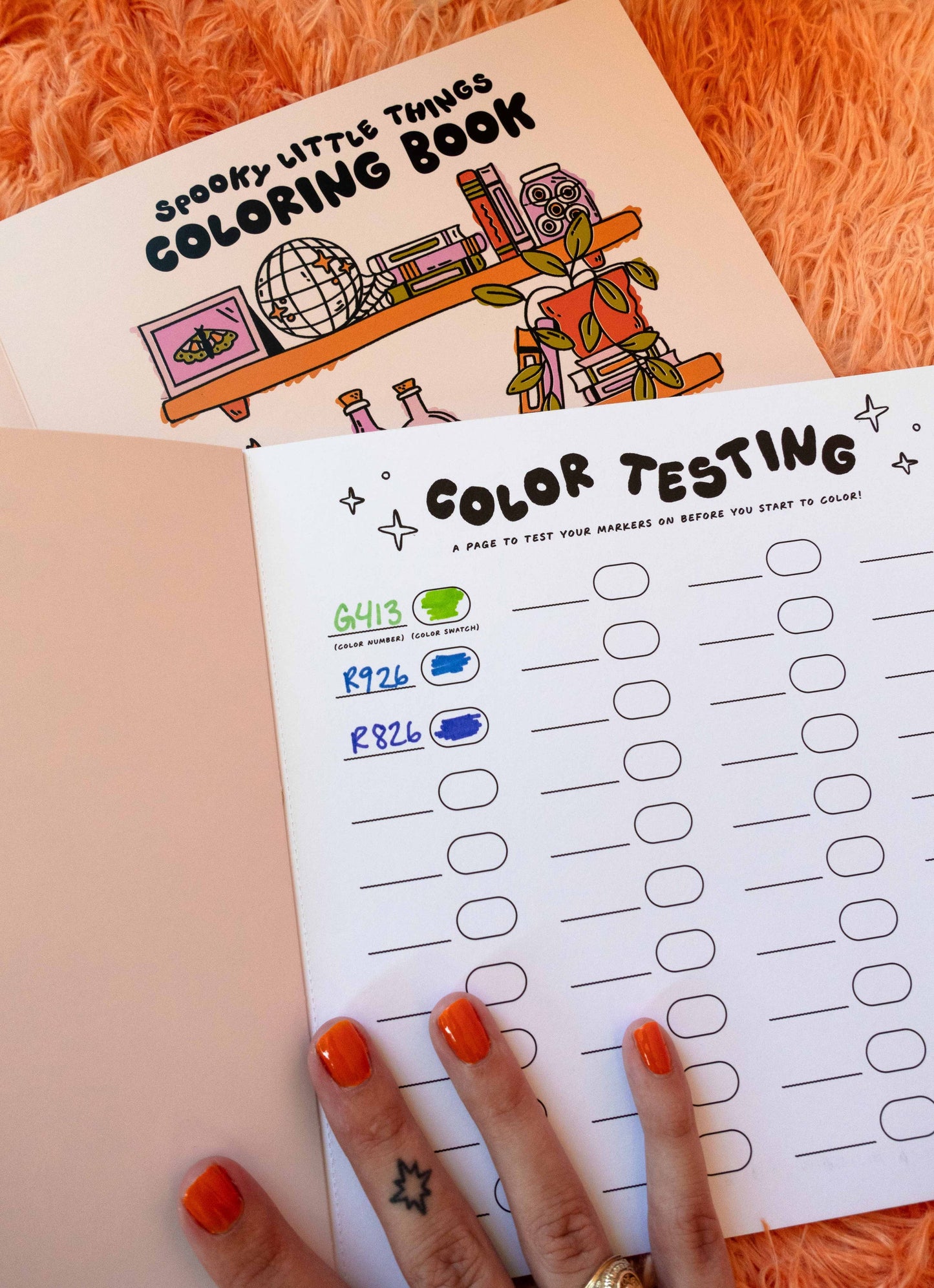 Spooky Little Things Coloring Book