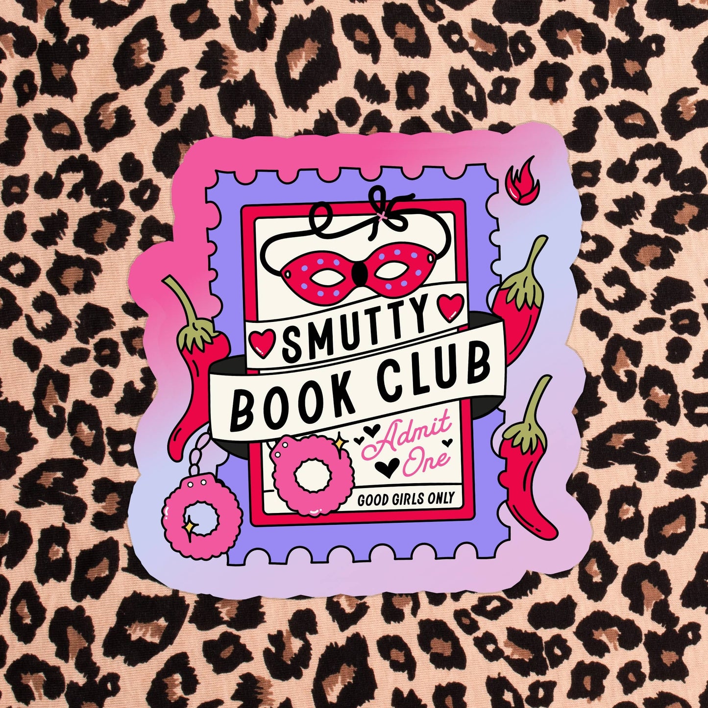 Smutty Book Club Sticker