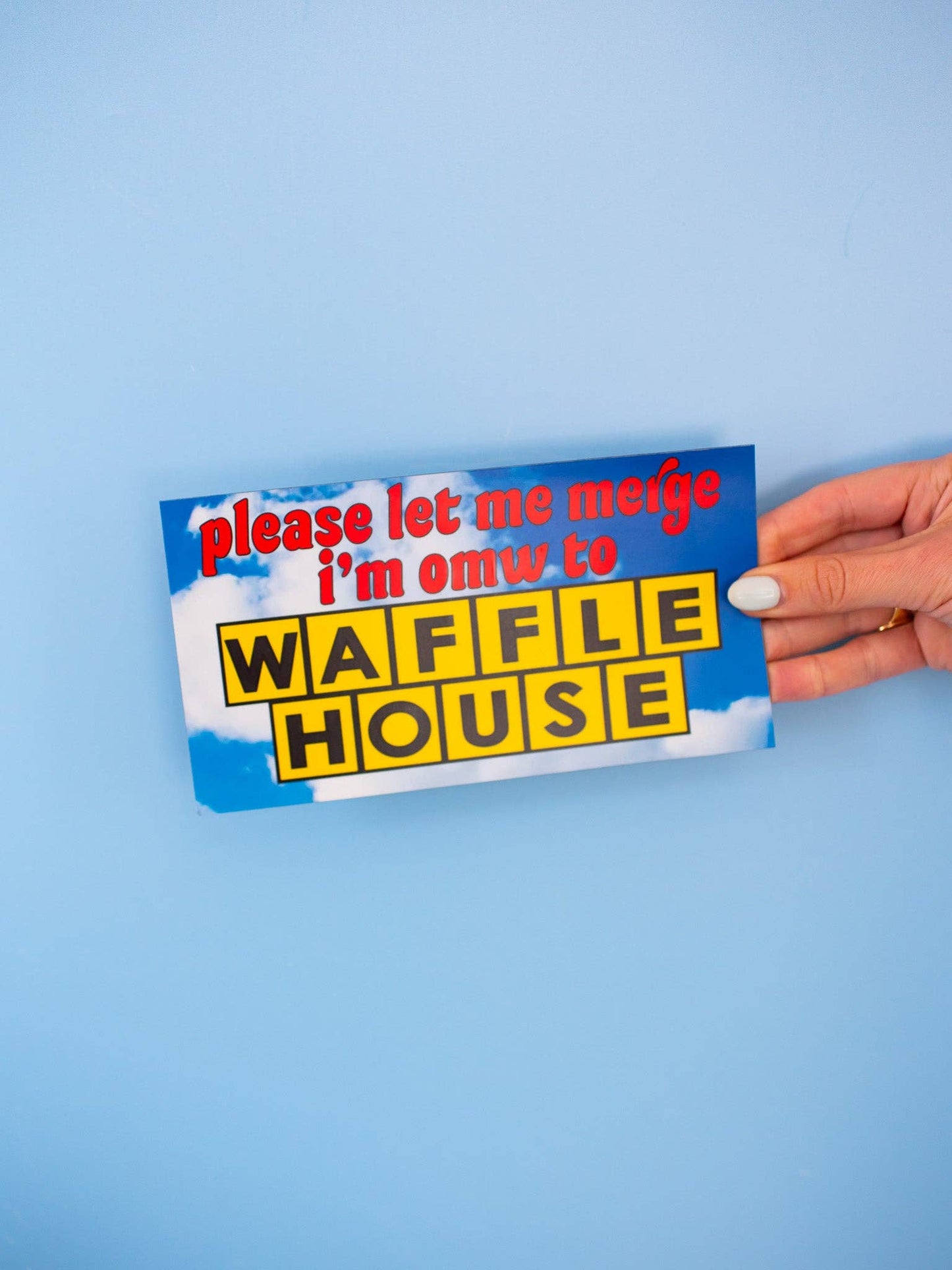 Waffle House Car Magnet