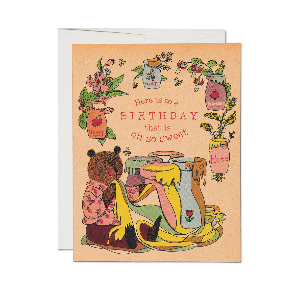 Sweet Birthday Bear Card