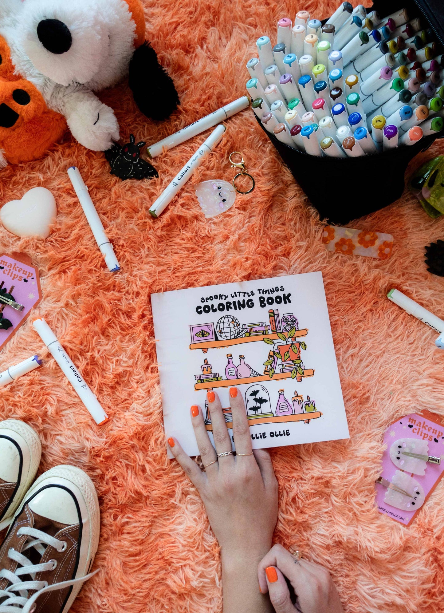 Spooky Little Things Coloring Book