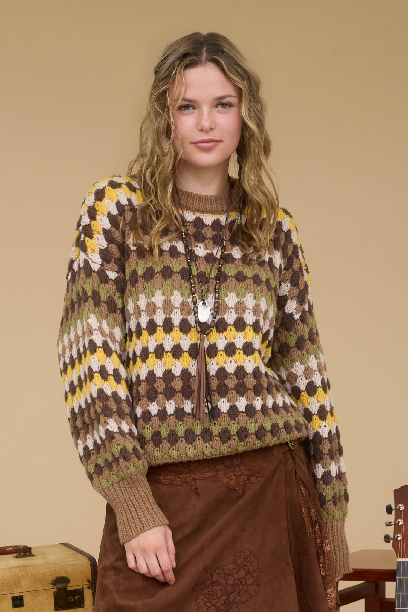 Bohemian Daze Crewneck Sweater