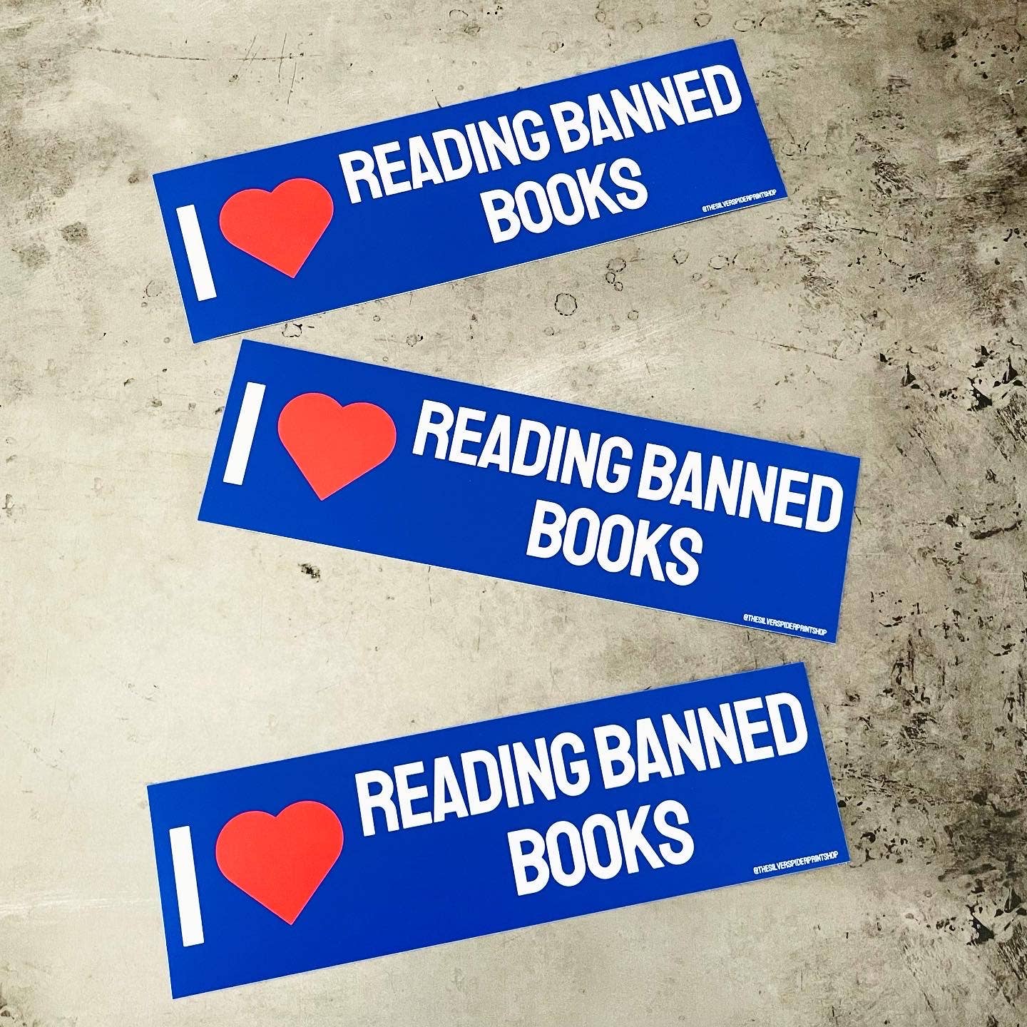Banned Books Bumper Sticker