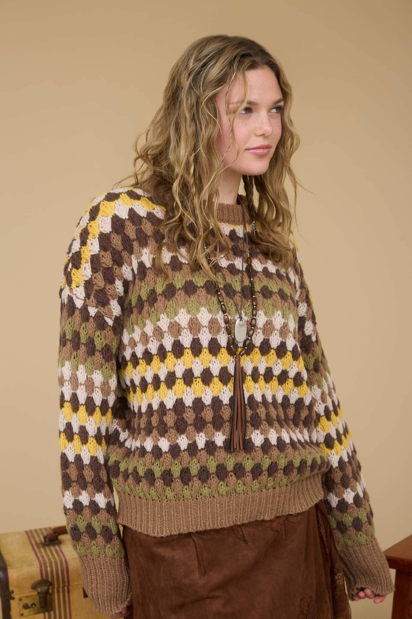 Bohemian Daze Crewneck Sweater