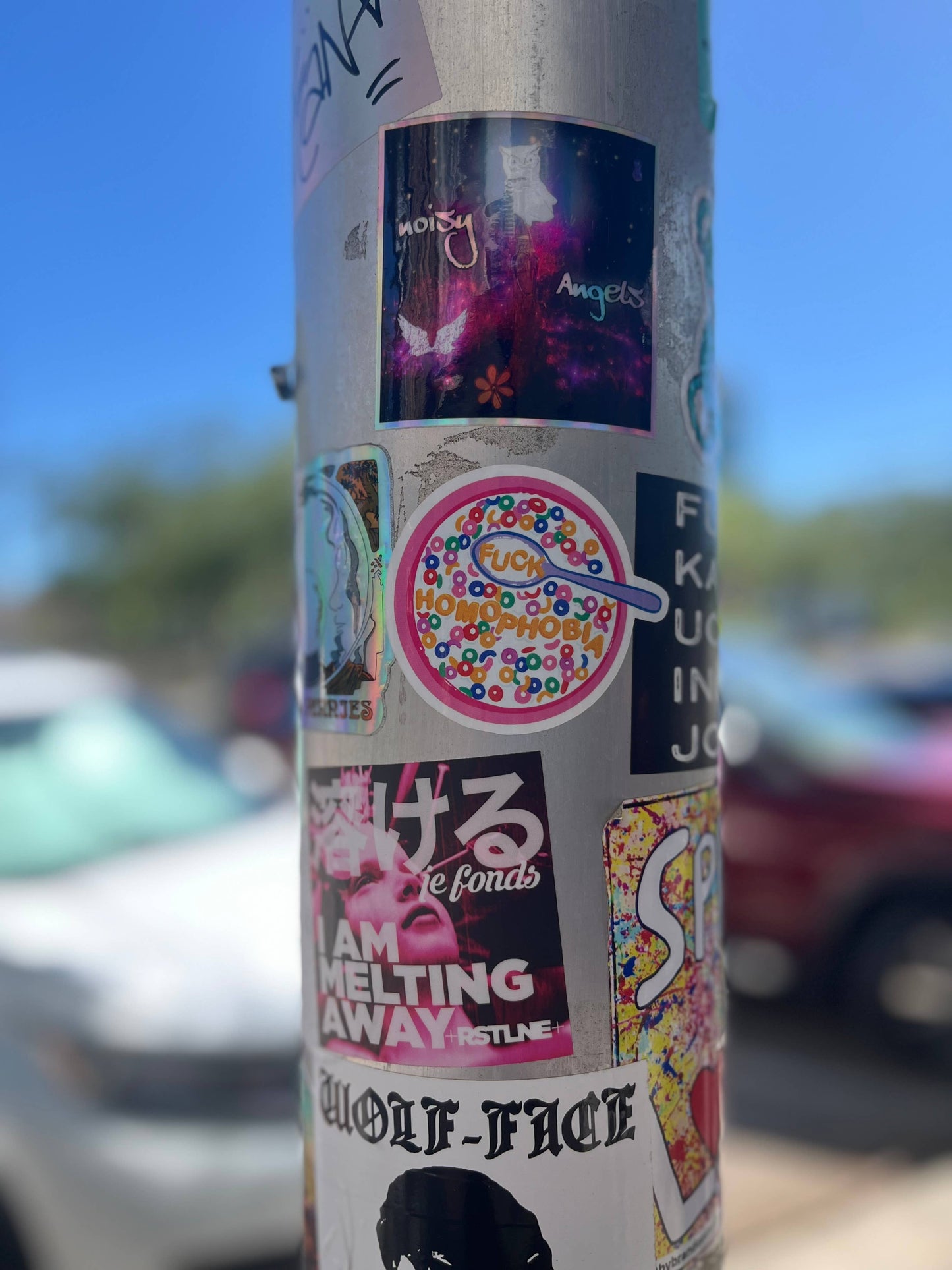 F Homophobia Sticker