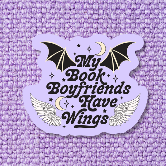 Winged Boyfriend Sticker