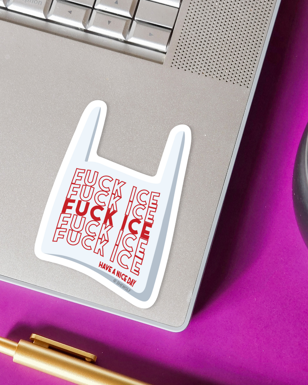 Fuck ICE, Have a Nice Day Sticker