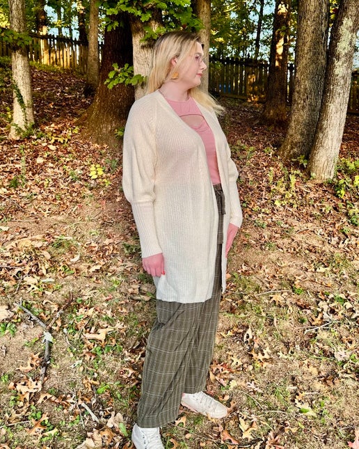 Cozy Knit Tie Cardigan