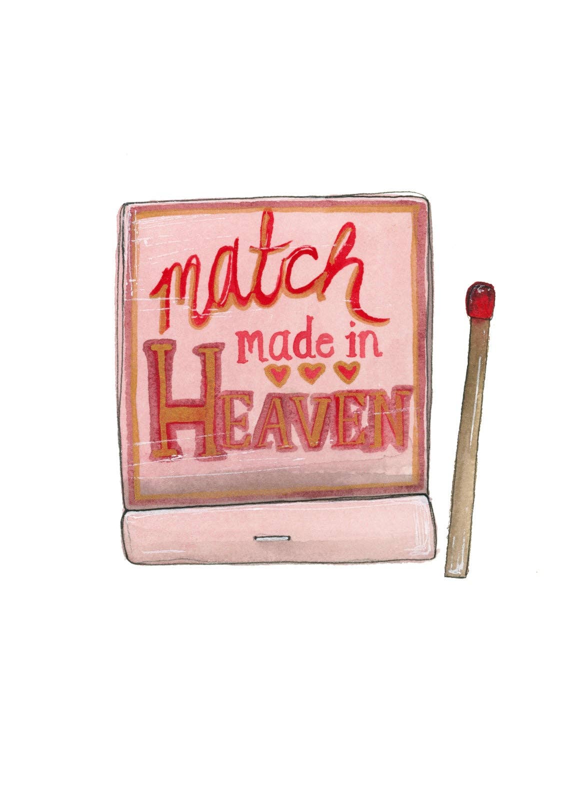 Match Made in Heaven 5x7 Art Print