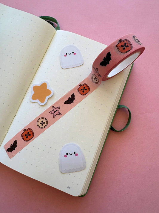 Spooky Buttons Washi Tape