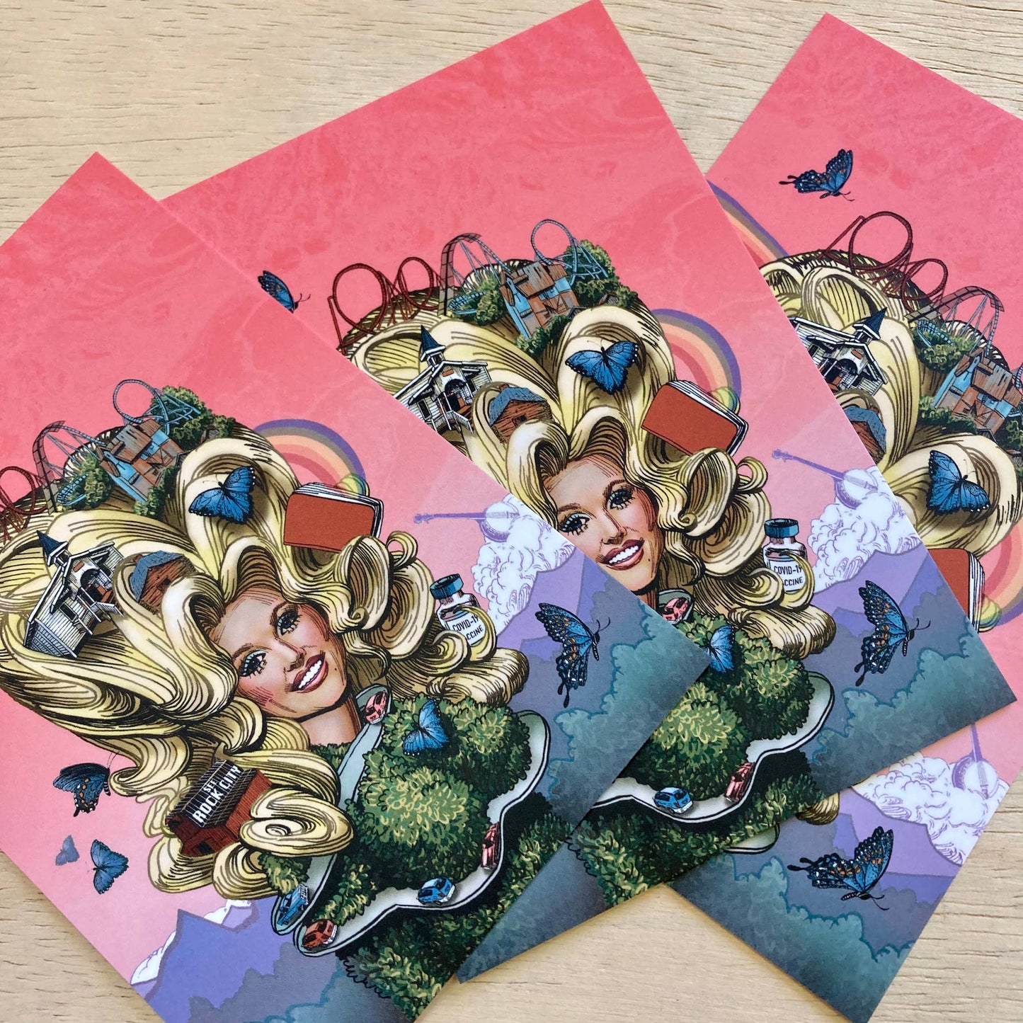 Dolly Postcard