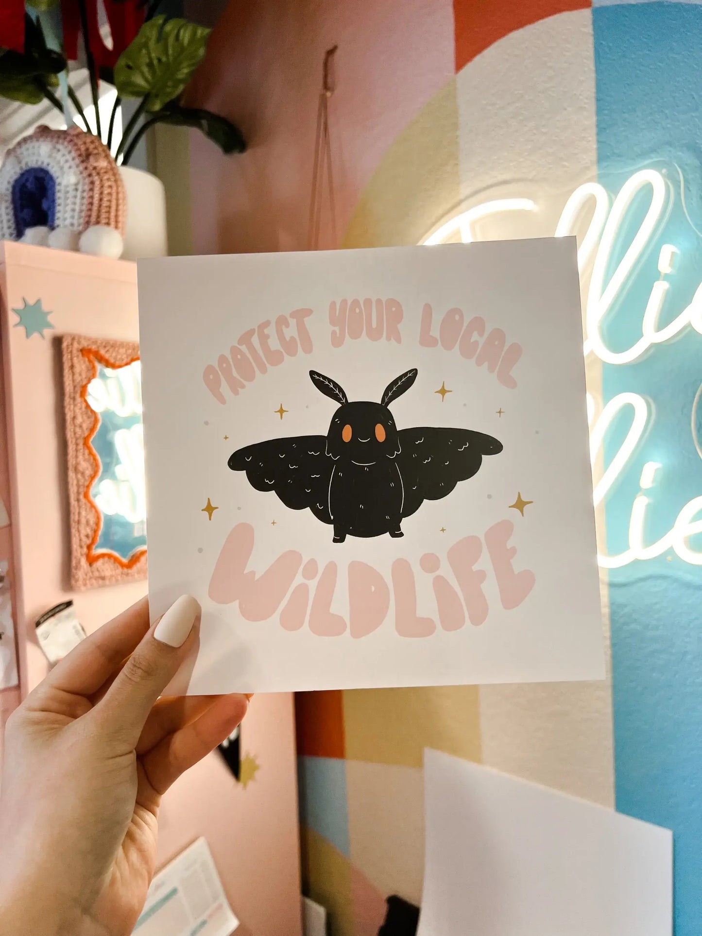 Save Your Local Wildlife Print