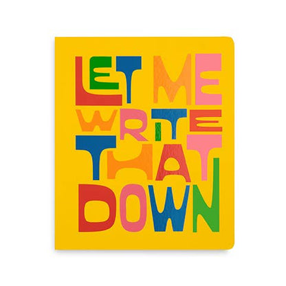 Let Me Write That Down Undated Weekly Planner