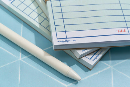 Grocery List Notepad