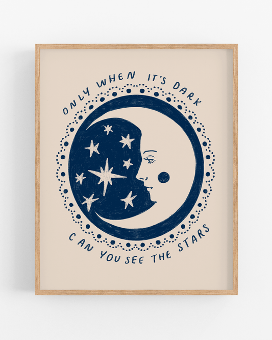 Seek Stars 8x10 Print